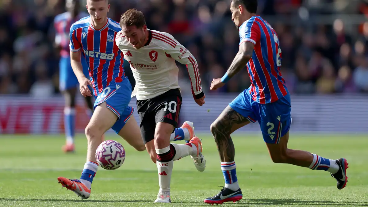 Liverpool Kalah 1-2 dari Crystal Palace di Premier League 2025